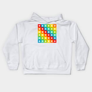 Midcentury Diamonds Kids Hoodie